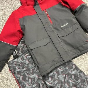 Monster Boys Snowsuit Size 14 Winter Jacket Snow Pants Ski Set Warm